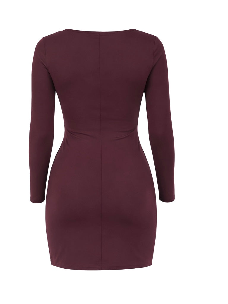Abito Silhouette - Bordeaux