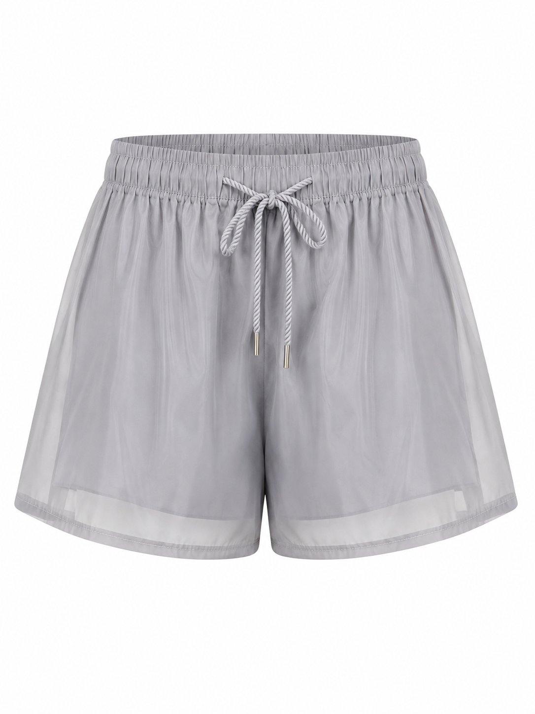 Shorts Organza - Grigio