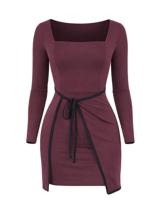 Abito Silhouette - Bordeaux