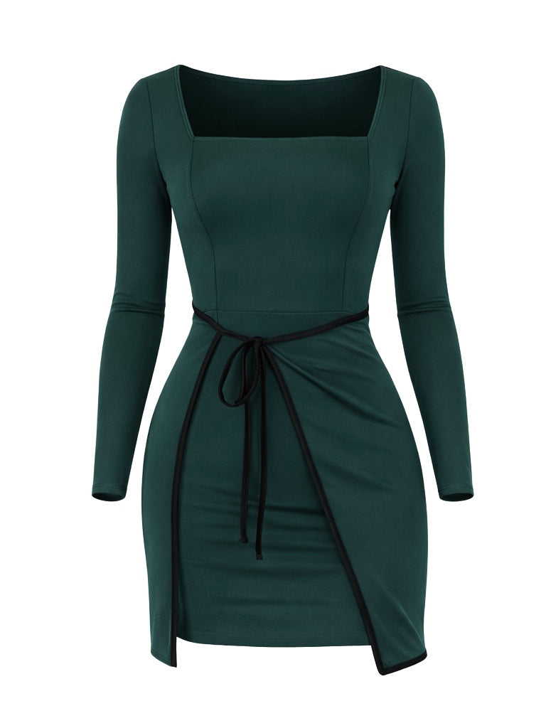 Abito Silhouette - Verde Scuro
