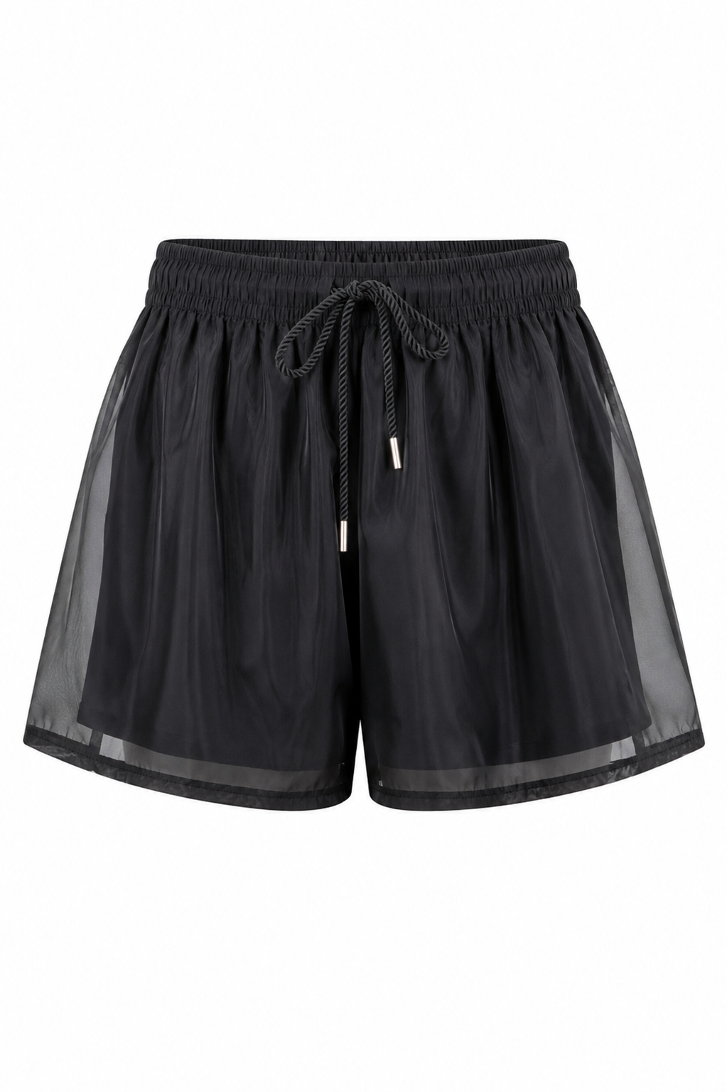 Shorts Organza - Nero