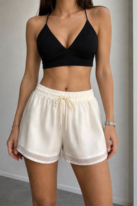 Shorts Organza - Panna