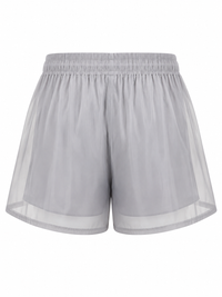 Shorts Organza - Grigio