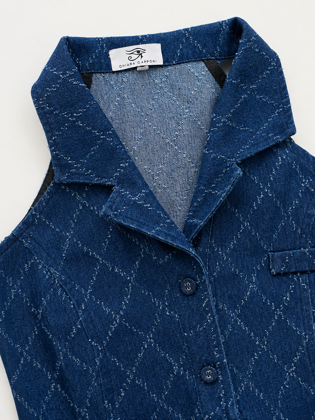 Abito Denim a Rombi