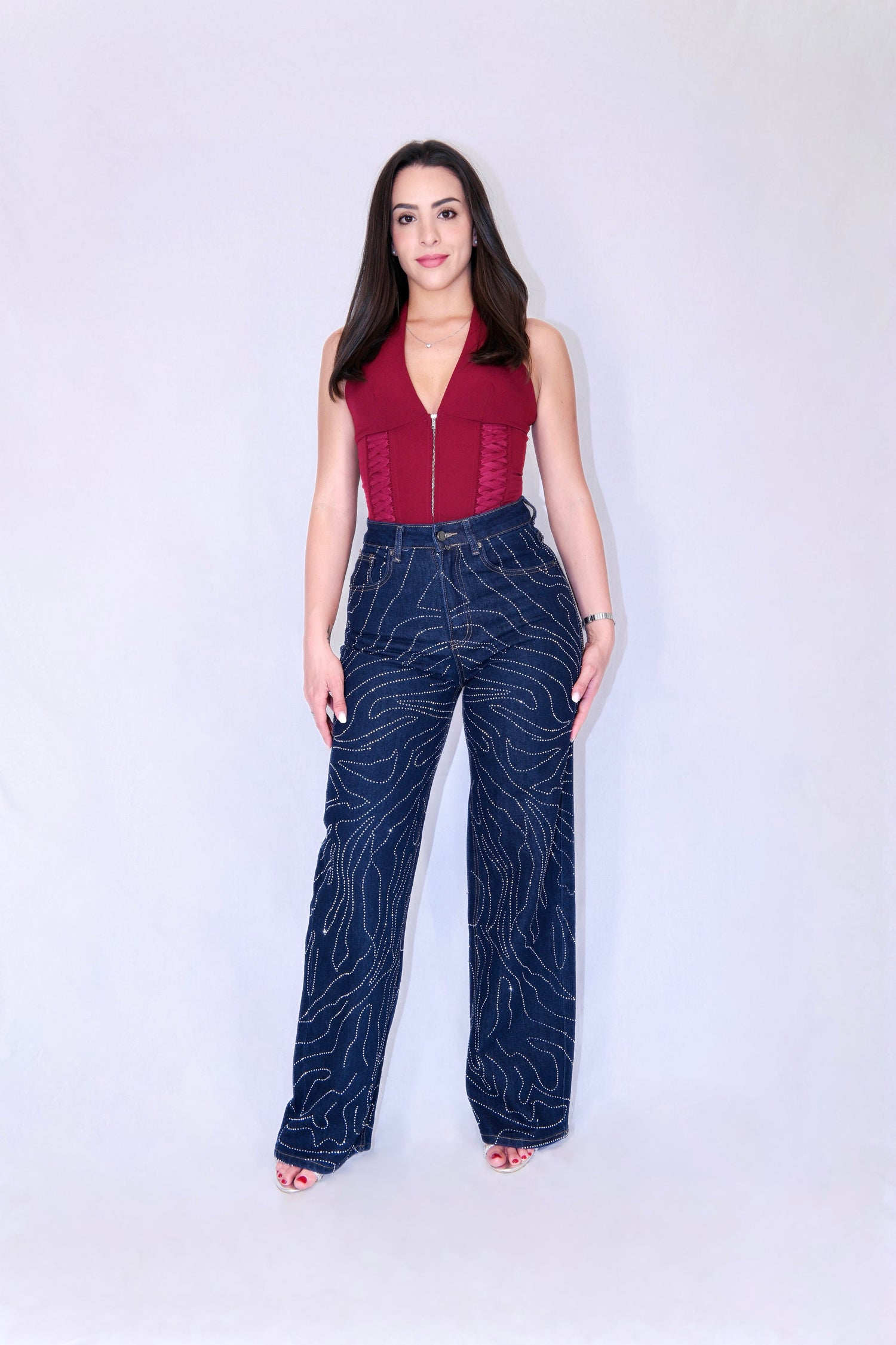 Top Corset - Rosso