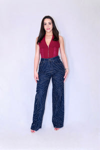 Top Corset - Rosso