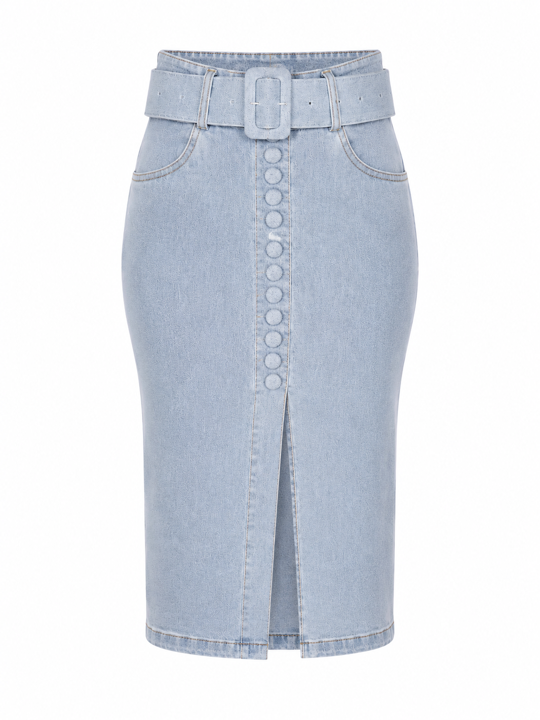 Gonna Denim Belted