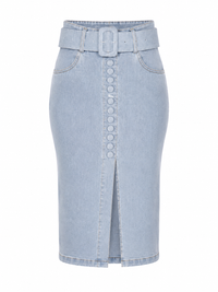 Gonna Denim Belted