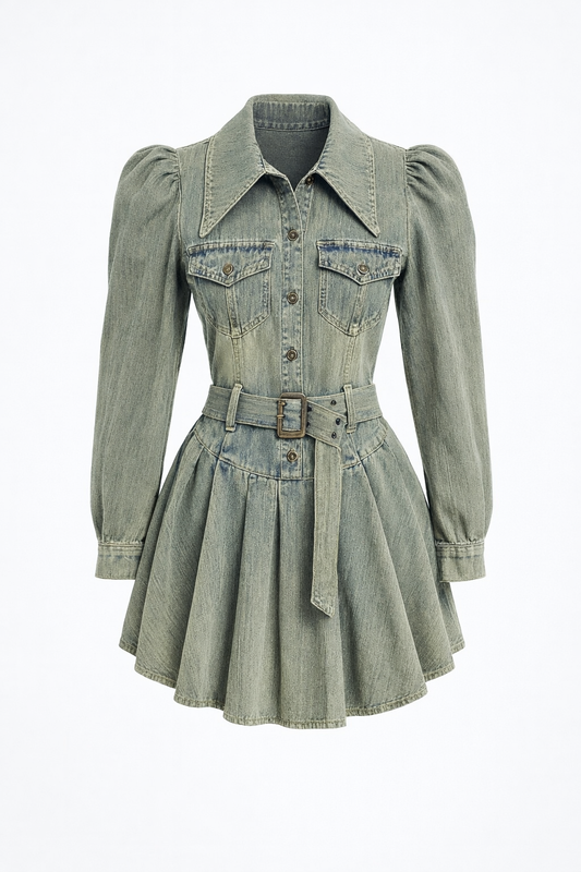 Denim Mist Dress - Chiaro