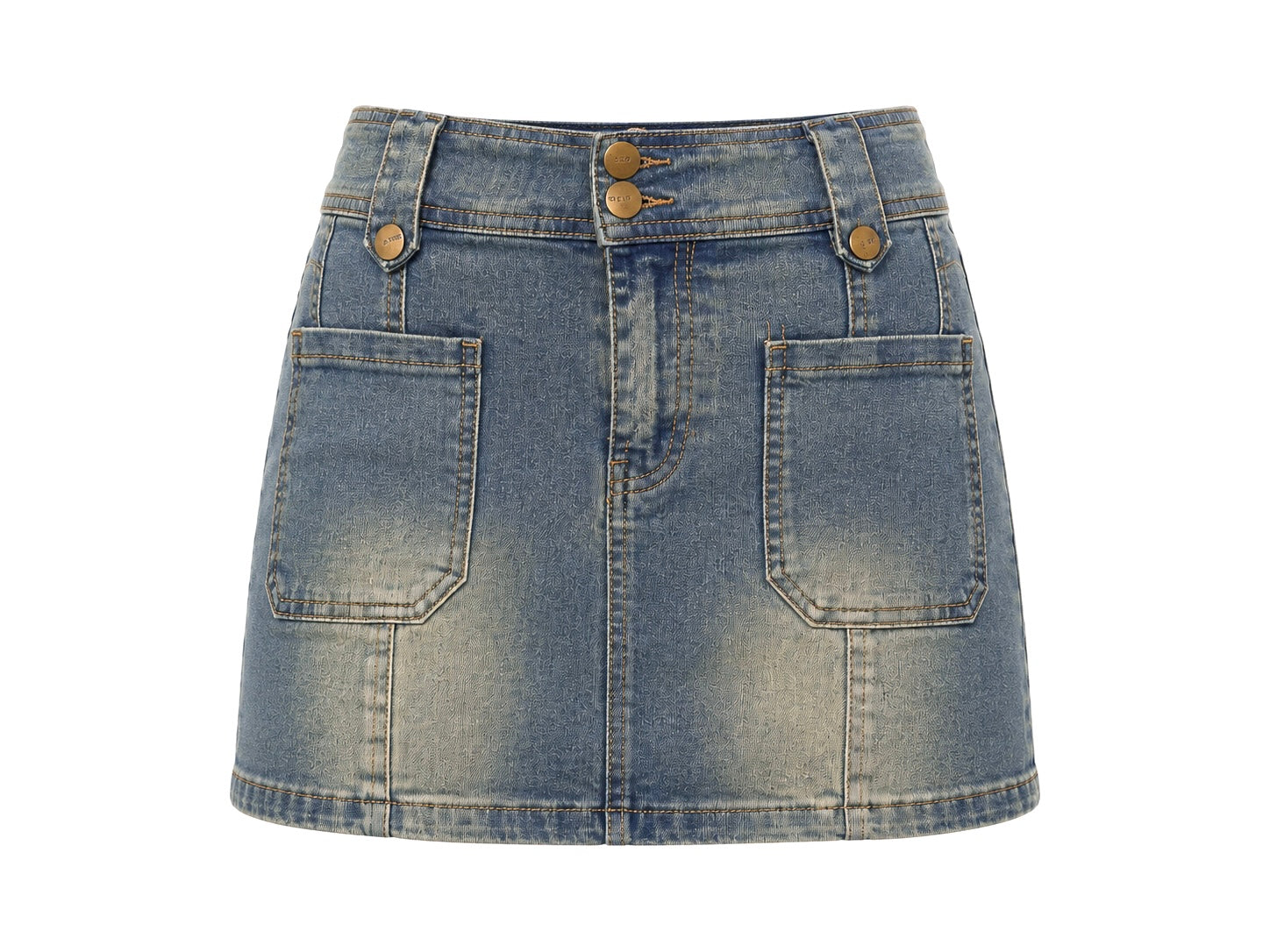 Minigonna Denim Washed