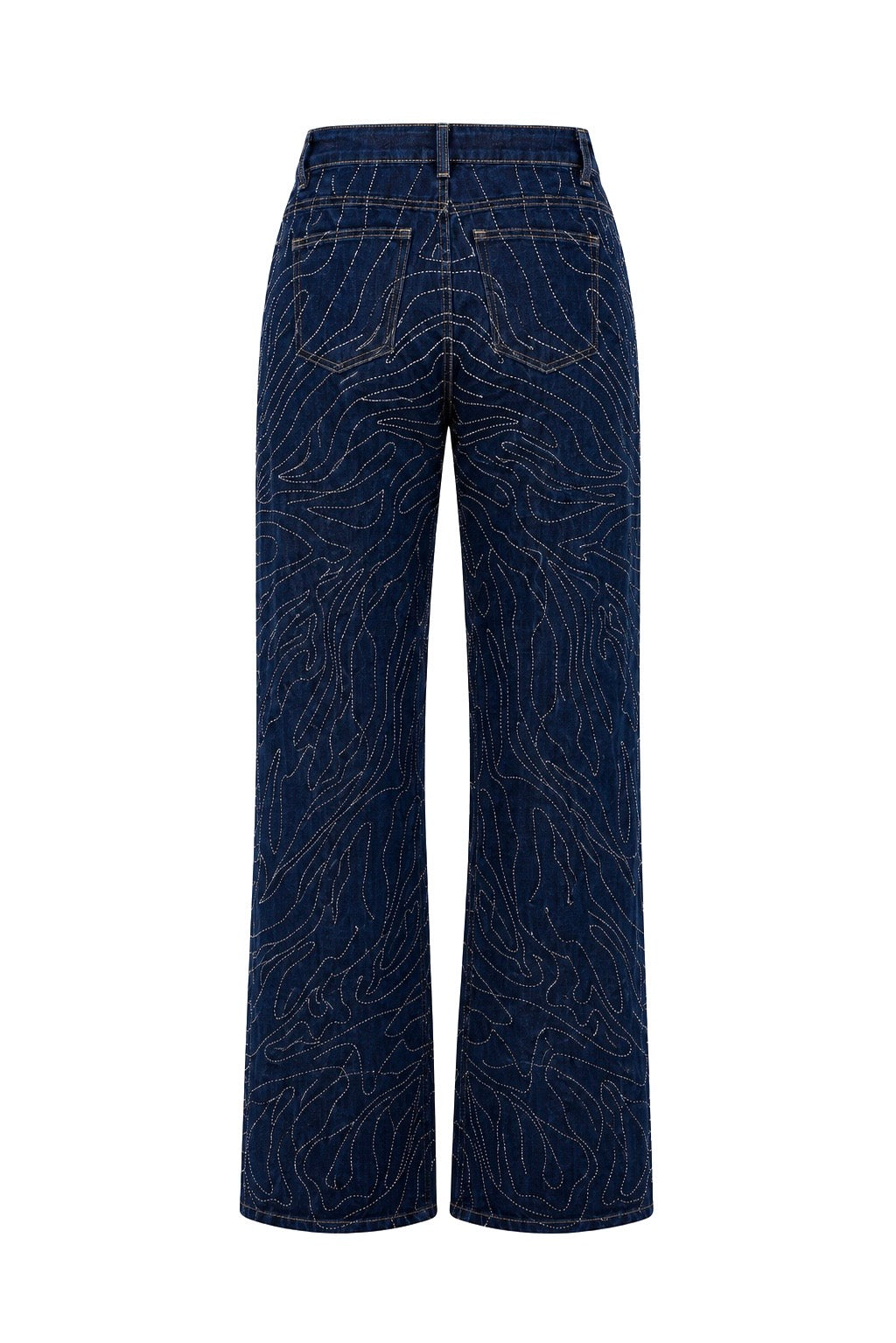 Jeans Diamond Wave - Blu