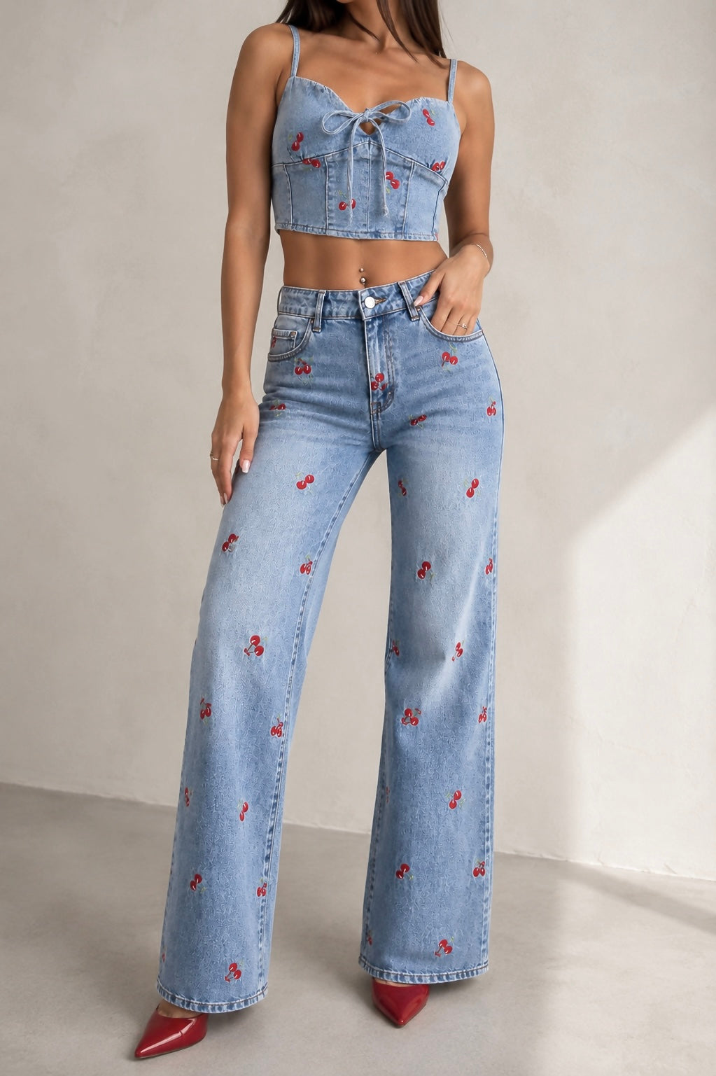 Jeans Cherry Denim
