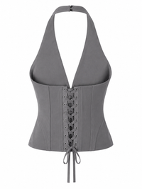 Top Corset - Grigio