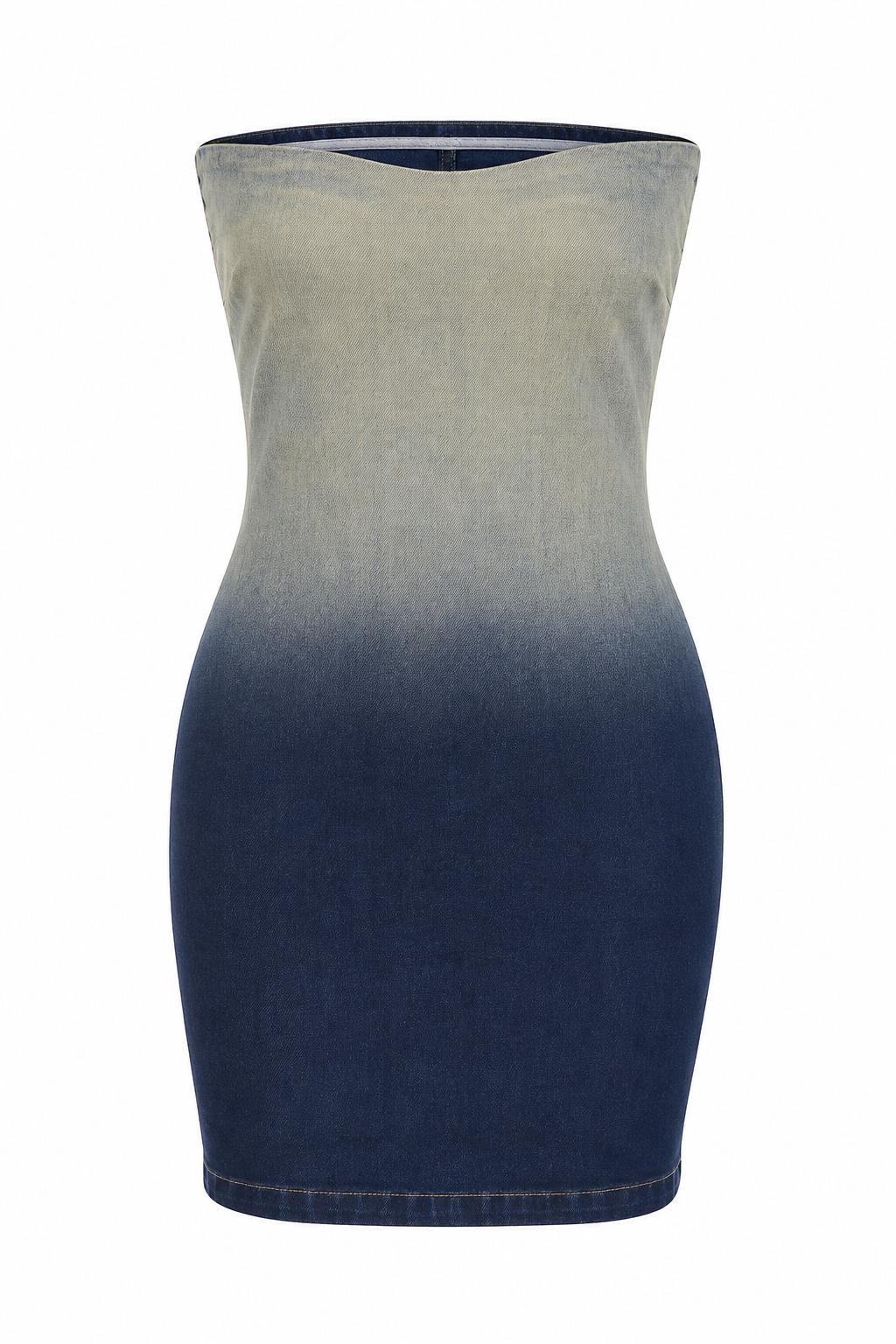 Abito Denim Ombré