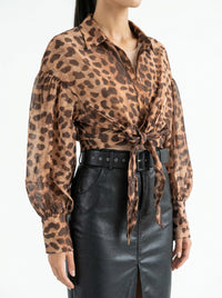 Sienna Leopard Print Blouse